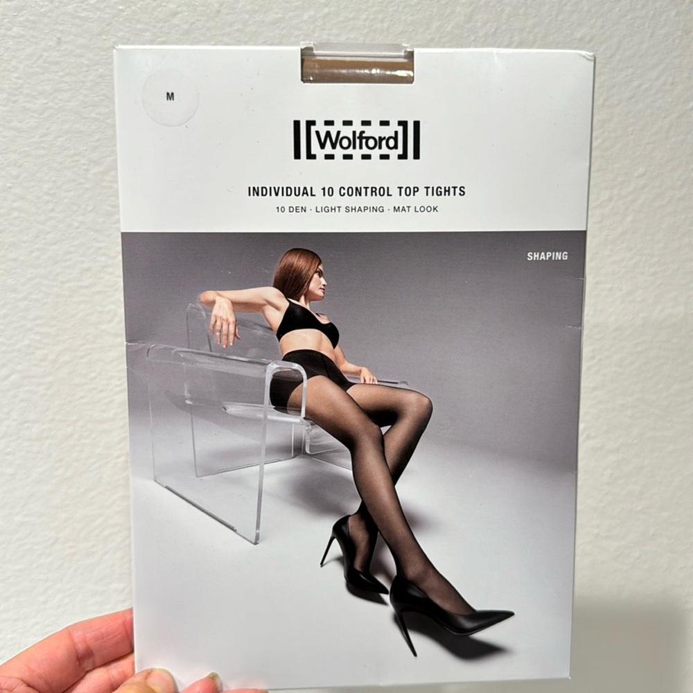 Brand New Wolford Individual 10 control tights Sz M